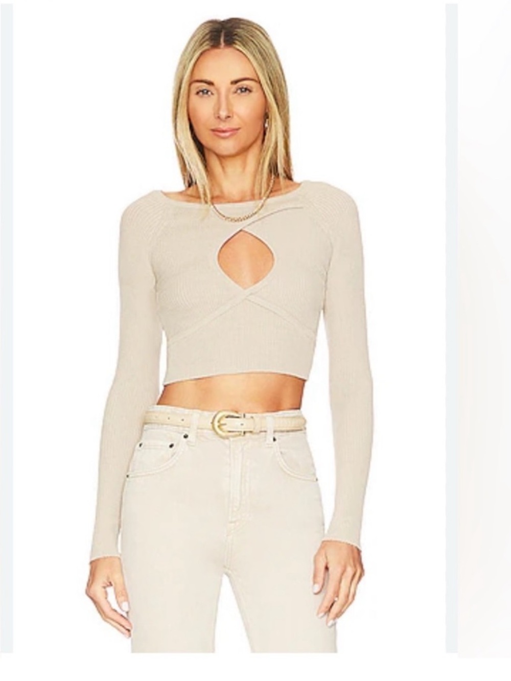 Superdown Women’s Arabella Knit Sweater Top